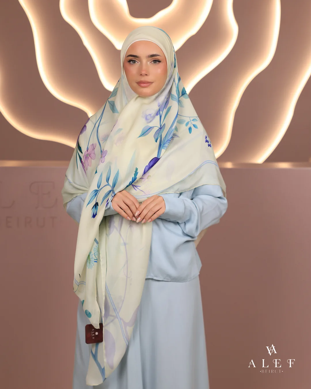 Artisana, Pure silk écharpe, Purple