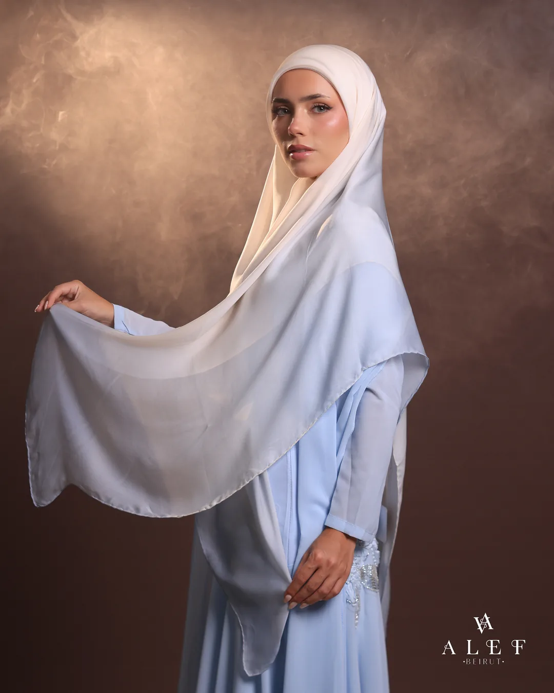 Diamond, Pure silk écharpe, Silver